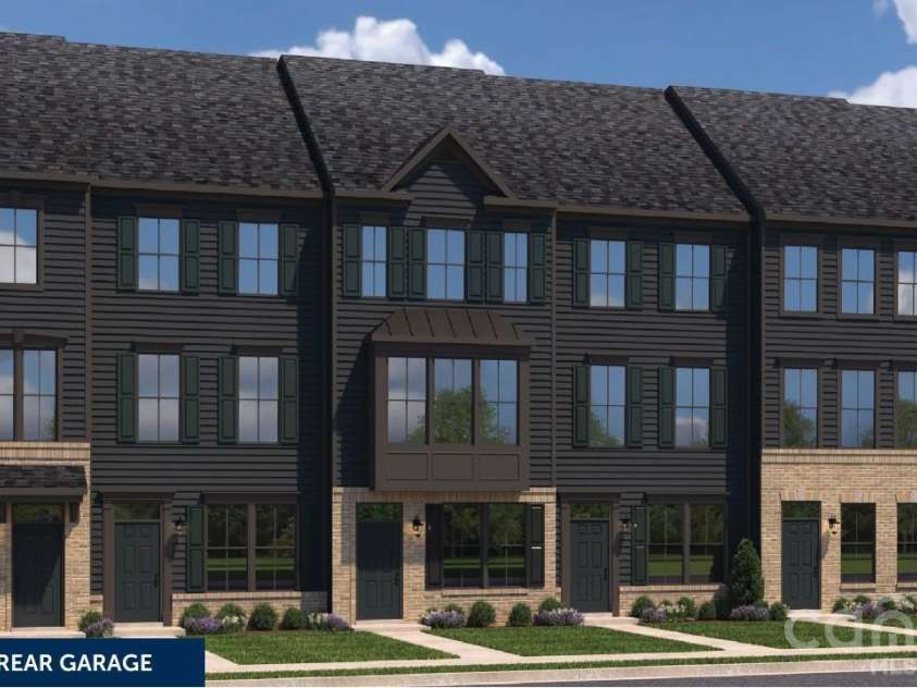 1446 Samuel Street, Charlotte, NC 28206.  MLS# CAR4368809, YatesRealty ID 22346. Clarendon. Elevations vary.  To be built.  Illustrative purposes only