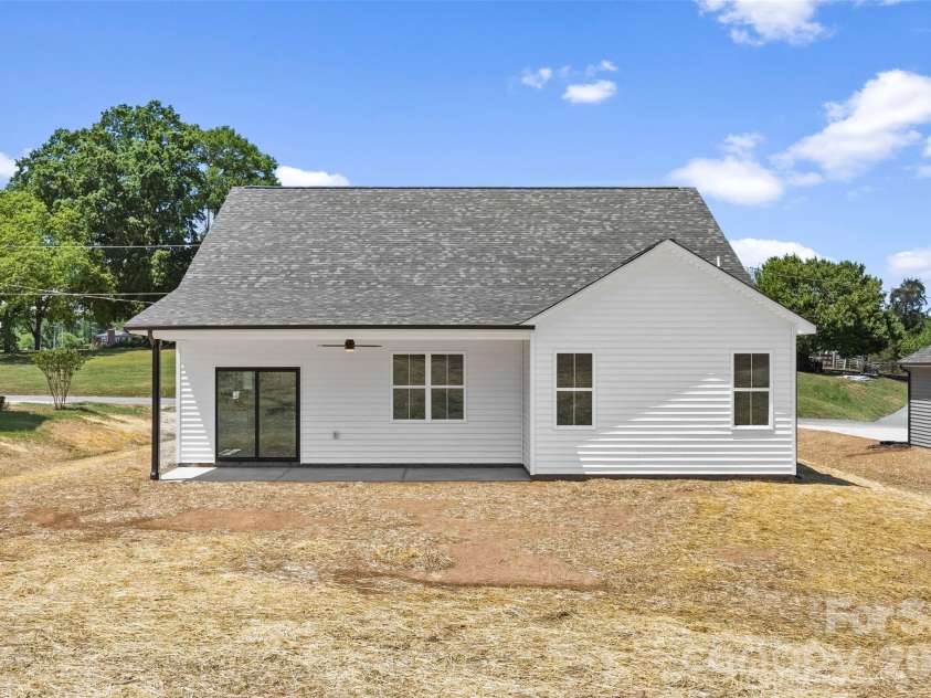 1008 Speight Road, Albemarle, NC 28001.  MLS# CAR4377011, YatesRealty ID 22352. Covered Back Porch