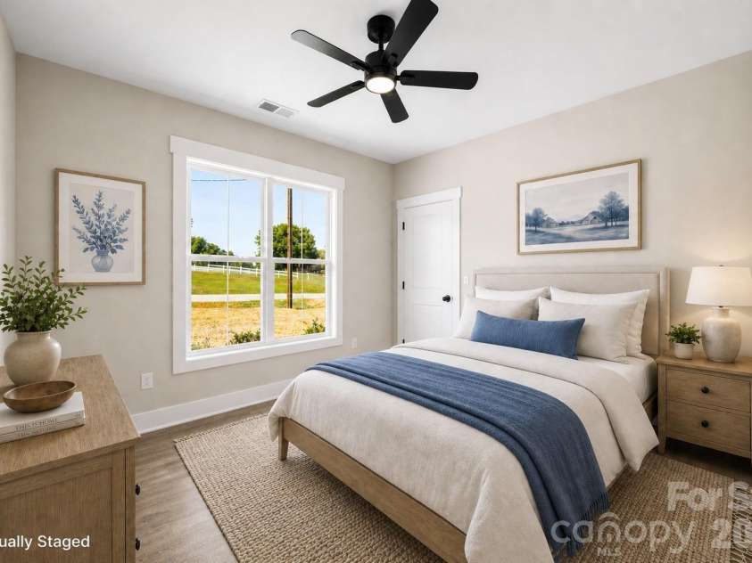 1008 Speight Road, Albemarle, NC 28001.  MLS# CAR4377011, YatesRealty ID 22352. Virtually Staged - Bedroom 2