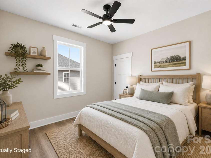 1008 Speight Road, Albemarle, NC 28001.  MLS# CAR4377011, YatesRealty ID 22352. Virtually Staged - Bedroom 3
