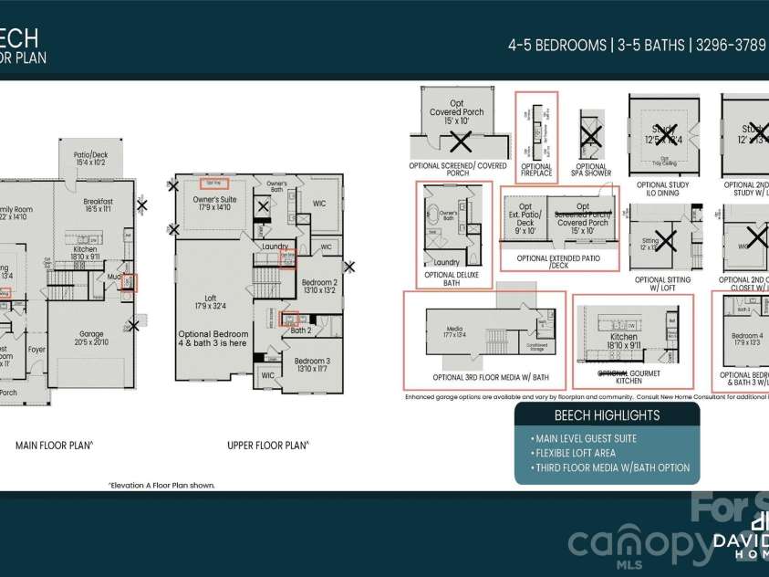 2933 audubon Ridge, Belmont, NC 28012.  MLS# CAR4377350, YatesRealty ID 22353. Floor Plan Layout