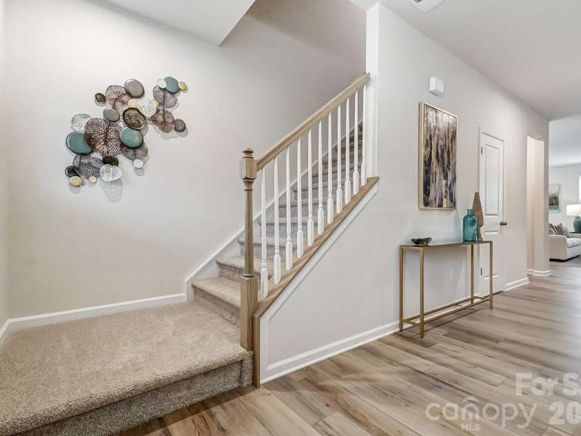 1601 Honey Trail, Monroe, NC 28112.  MLS# CAR4382085, YatesRealty ID 22358. Stairs 