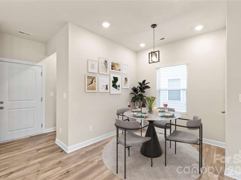 613 Cedar Knoll Circle, Pineville, NC 28134.  MLS# CAR4424721, YatesRealty ID 22360. Virtually Staged
