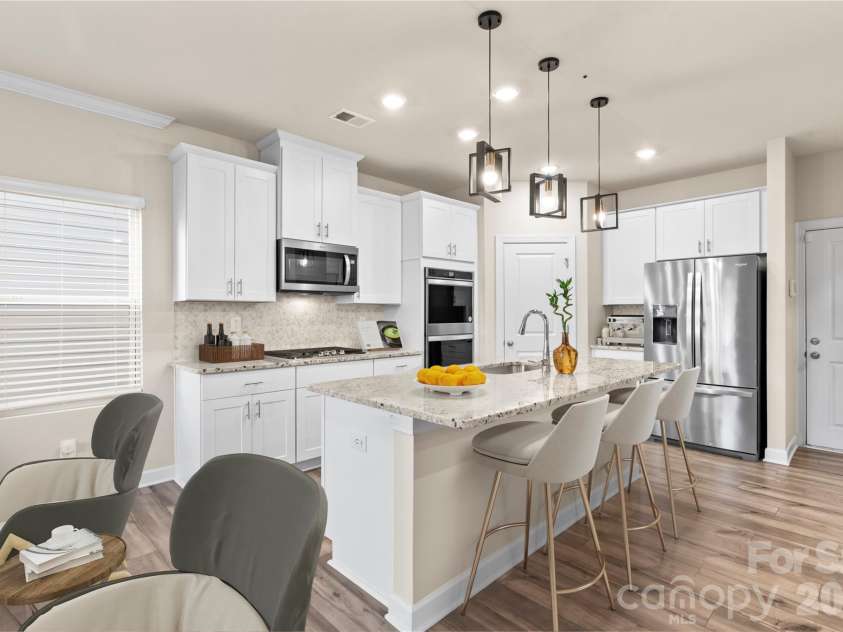 613 Cedar Knoll Circle, Pineville, NC 28134.  MLS# CAR4424721, YatesRealty ID 22360. Virtually Staged