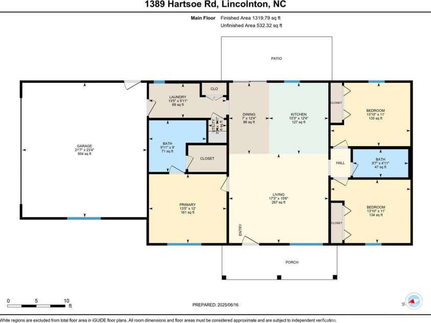 1389 Hartsoe Road, Lincolnton, NC 28092.  MLS# CAR4270573, YatesRealty ID 22368. 
