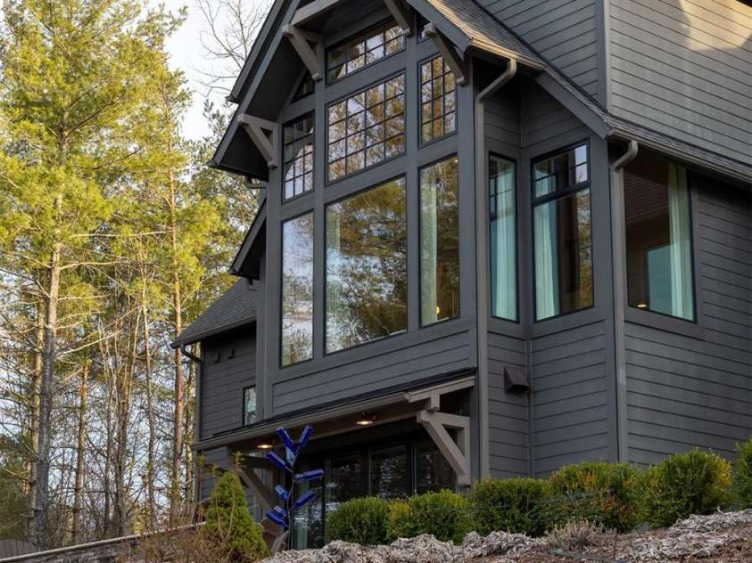 68 Cinch Knot Drive, Nebo, NC 28761.  MLS# CAR4233155, YatesRealty ID 22370. This gorgeous home was designed to capture the best views of the mountains and lake.