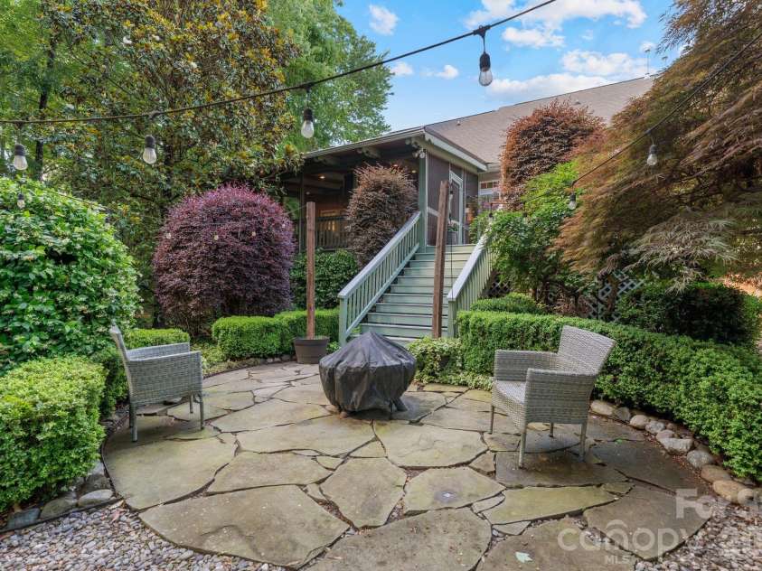 1020 Butterburr Drive, Matthews, NC 28104.  MLS# CAR4377677, YatesRealty ID 22378. Fire Pit Patio