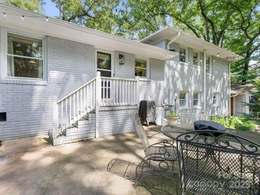 4618 Emory Lane, Charlotte, NC 28211.  MLS# CAR4274254, YatesRealty ID 22383. Rear Exterior