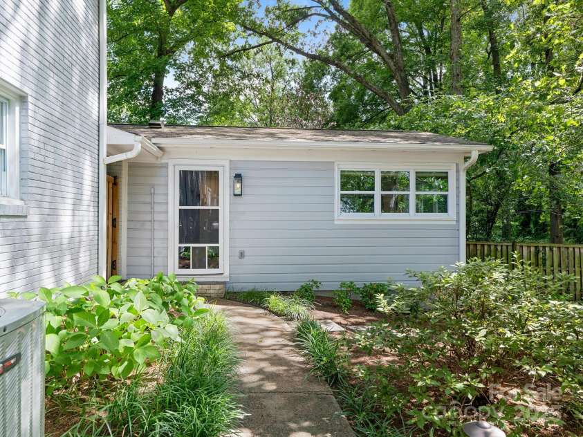 4618 Emory Lane, Charlotte, NC 28211.  MLS# CAR4274254, YatesRealty ID 22383. Rear Exterior
