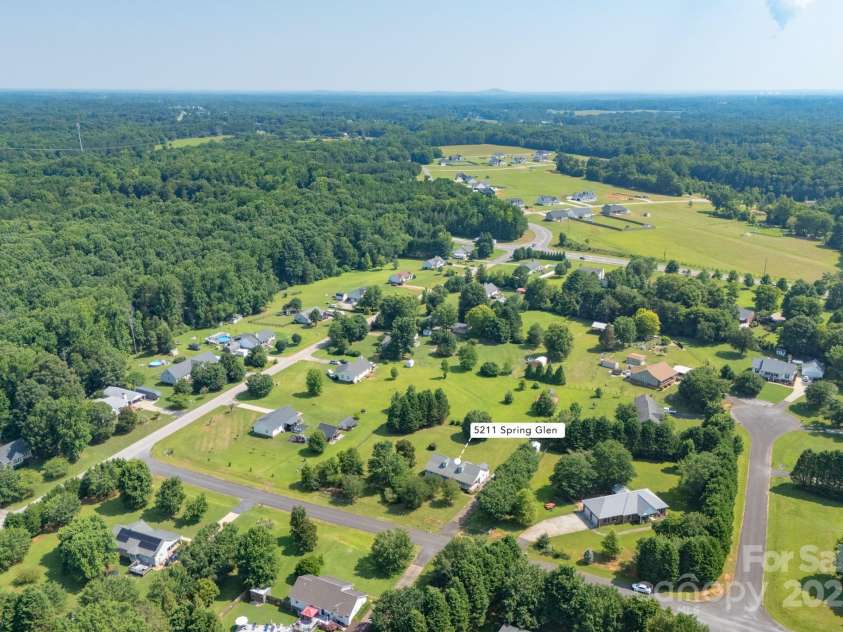 5211 Spring Glen, York, SC 29745.  MLS# CAR4270474, YatesRealty ID 22392. Aerial # 2