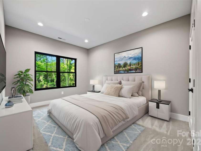 1 Linestowe Drive, Belmont, NC 28012.  MLS# CAR4305443, YatesRealty ID 22394. Bedroom 3- Virtually Staged