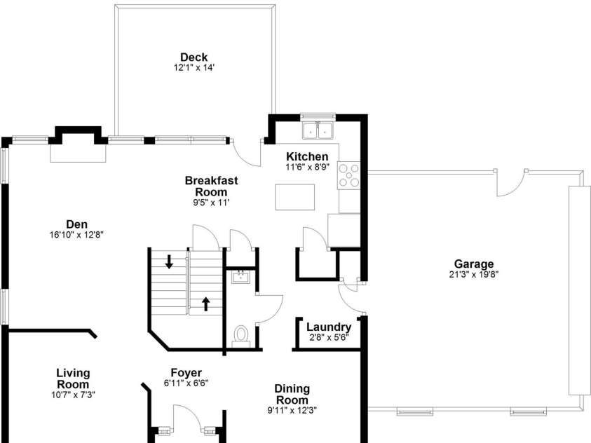 1305 Mill Race Lane, Matthews, NC 28104.  MLS# CAR4379571, YatesRealty ID 22399. Main Level