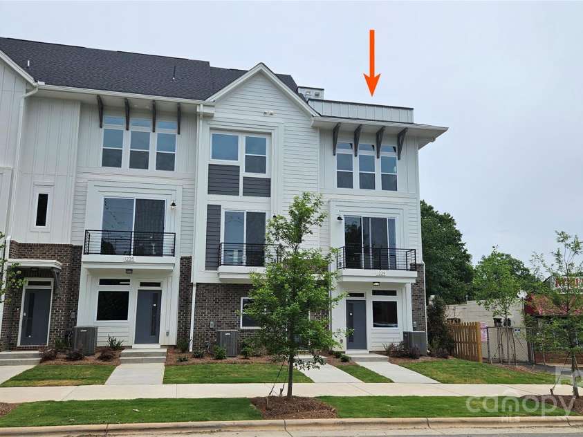 1229 34th Street, Charlotte, NC 28205.  MLS# CAR4211272, YatesRealty ID 22402. 