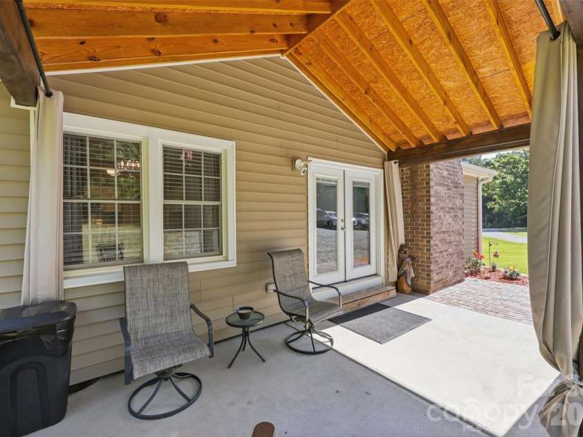 4344 Walker Road, Rock Hill, SC 29730.  MLS# CAR4382212, YatesRealty ID 22410. Side patio