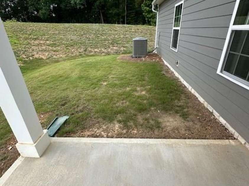 1411 Cottage Green Drive, Monroe, NC 28112.  MLS# CAR4275637, YatesRealty ID 22414. Backyard