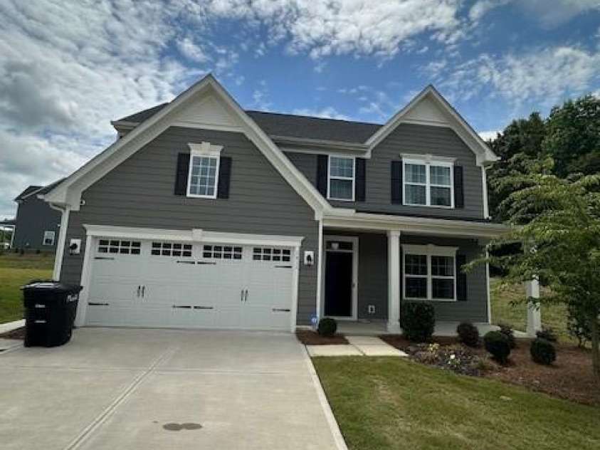 1411 Cottage Green Drive, Monroe, NC 28112.  MLS# CAR4275637, YatesRealty ID 22414. Main entrance