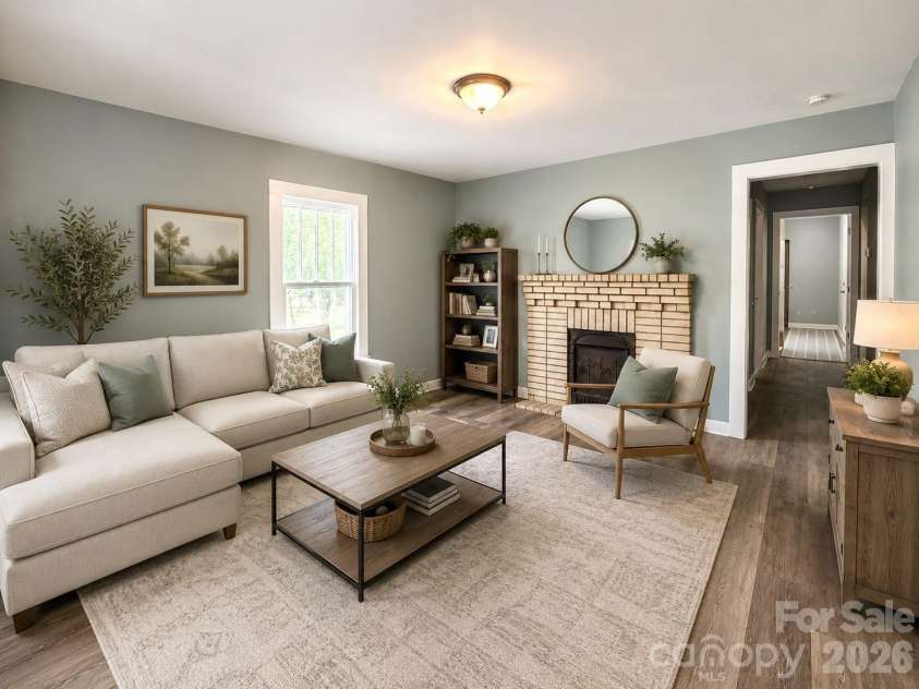 519 Locust Street, Kannapolis, NC 28081.  MLS# CAR4381822, YatesRealty ID 22419. Picture Virtually Staged