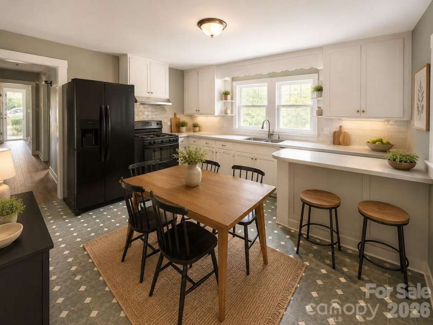 519 Locust Street, Kannapolis, NC 28081.  MLS# CAR4381822, YatesRealty ID 22419. Picture Virtually Staged