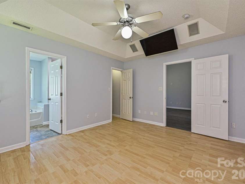 4922 Alexis Drive, Indian Trail, NC 28079.  MLS# CAR4382552, YatesRealty ID 22421. Primary Bedroom