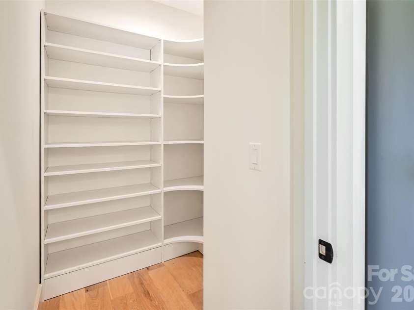 30 Sand Hill Road, Asheville, NC 28806.  MLS# CAR4382772, YatesRealty ID 22422. Built in pantry storage