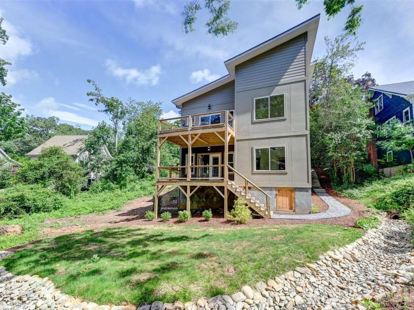 30 Sand Hill Road, Asheville, NC 28806.  MLS# CAR4382772, YatesRealty ID 22422. View from back