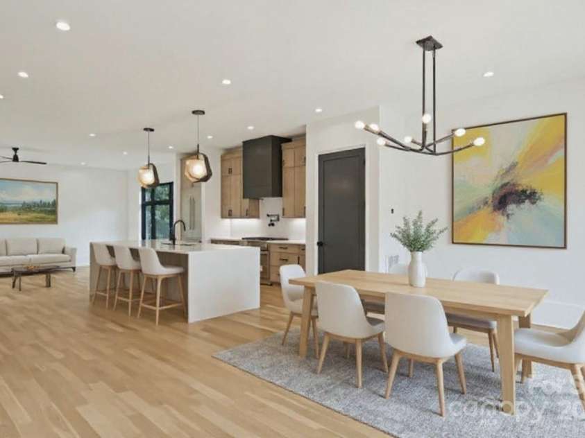 1511 Waverly Avenue, Charlotte, NC 28203.  MLS# CAR4293317, YatesRealty ID 22424. Virtually staged