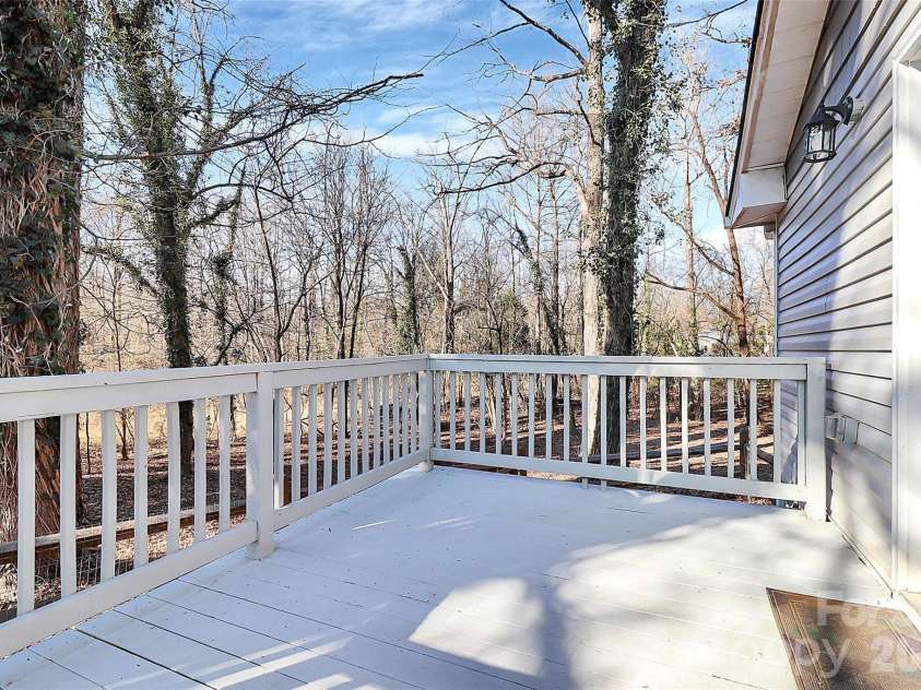 4410 Burgin Street, Kannapolis, NC 28081.  MLS# CAR4327552, YatesRealty ID 22439. Side rear Deck 