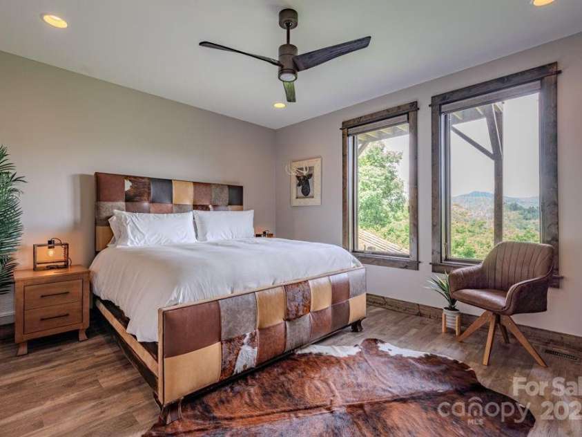 706 Silver Springs Drive, Banner Elk, NC 28604.  MLS# CAR4275009, YatesRealty ID 22440. Primary Bedroom #2 lower level