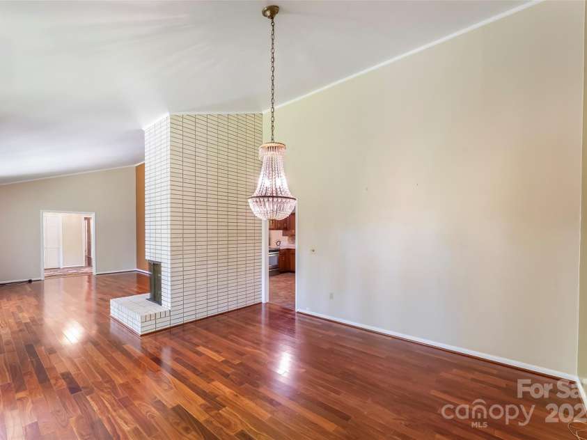 684 Woodfield Drive, Waynesville, NC 28786.  MLS# CAR4269678, YatesRealty ID 22443. Formal dining room adjacent to front living room