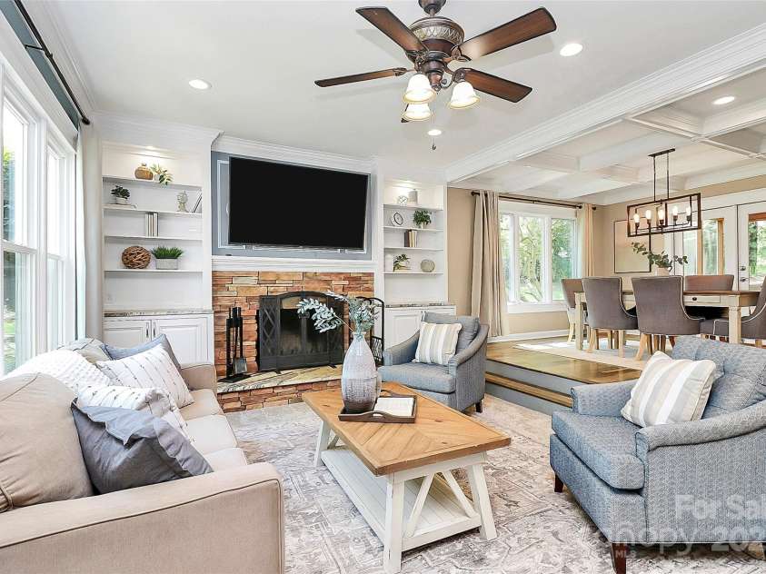 1011 Bydeford Court, Matthews, NC 28105.  MLS# CAR4266456, YatesRealty ID 22458. 