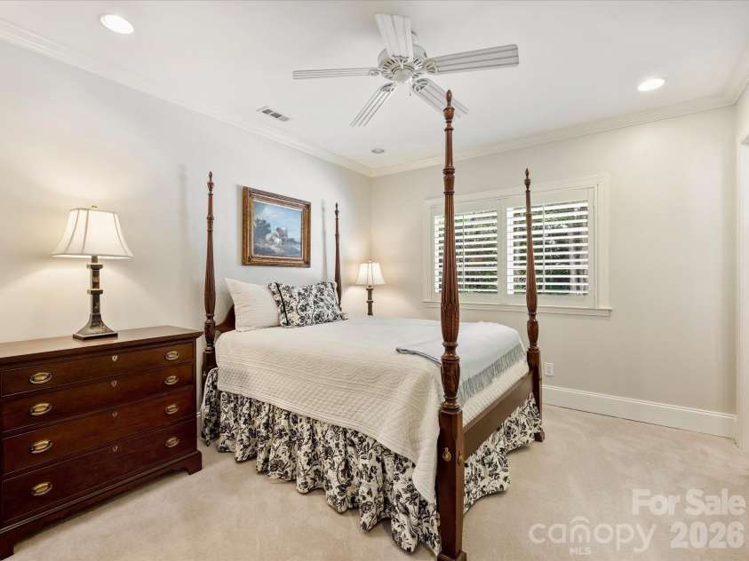 4330 Carmel Valley Road, Charlotte, NC 28226.  MLS# CAR4363703, YatesRealty ID 22463. Guest Bedroom-Main Floor