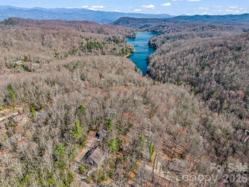177 Tsisqua Circle, Brevard, NC 28712.  MLS# CAR4341526, YatesRealty ID 22465. Aerial view
