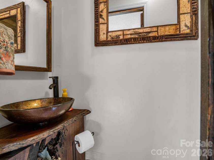 177 Tsisqua Circle, Brevard, NC 28712.  MLS# CAR4341526, YatesRealty ID 22465. Downstairs