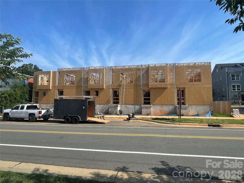 3031 Casting Street, Charlotte, NC 28206.  MLS# CAR4371624, YatesRealty ID 22469. Construction Progress - Est. Completion Q4 2026
