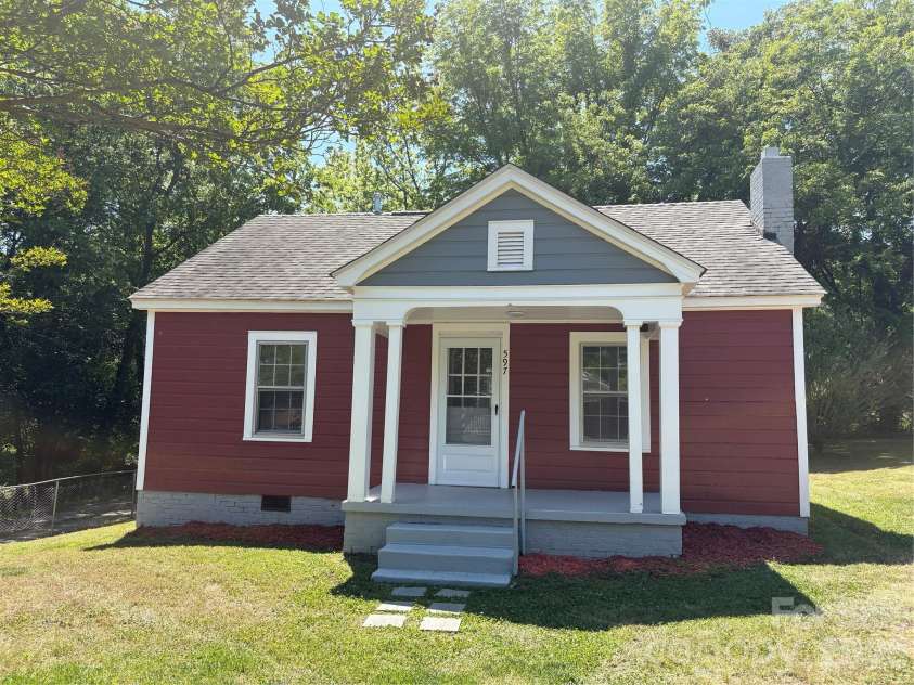 597 Harris Street, Concord, NC 28025.  MLS# CAR4377981, YatesRealty ID 22470. 