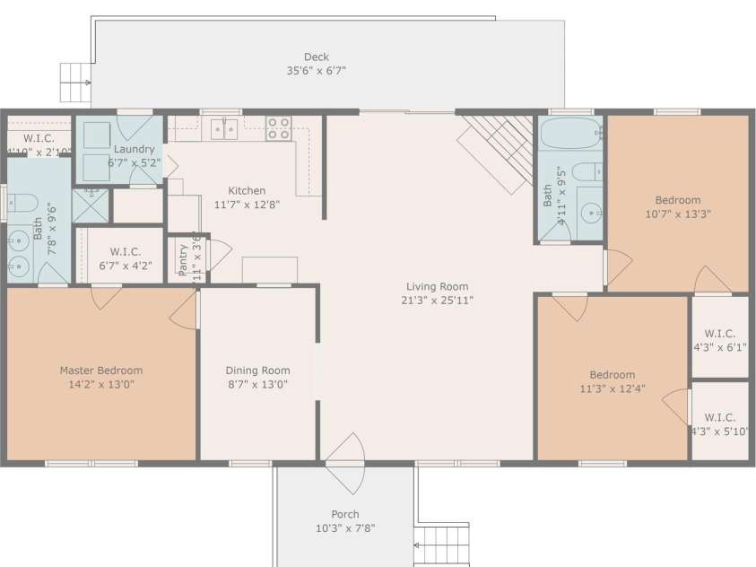 15 Robin Lane, Asheville, NC 28806.  MLS# CAR4254929, YatesRealty ID 22472. Floor Plans