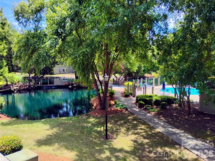 2536 Stradbrook Drive, Charlotte, NC 28210.  MLS# CAR4405093, YatesRealty ID 22476. View from balcony