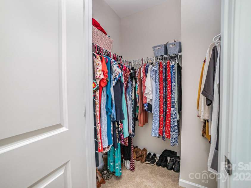 2005 Germany Drive, Dallas, NC 28034.  MLS# CAR4159062, YatesRealty ID 2248. Walk-in Closet - Primary Bedroom
