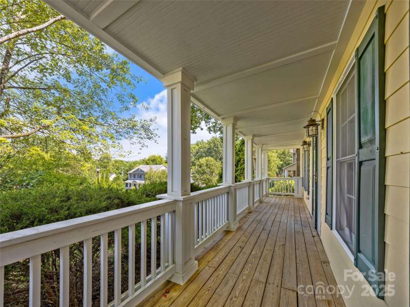 12 Whitleigh Court, Arden, NC 28704.  MLS# CAR4275811, YatesRealty ID 22492. Gracious Front Porch