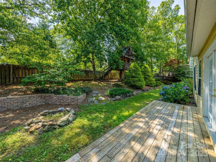 12 Whitleigh Court, Arden, NC 28704.  MLS# CAR4275811, YatesRealty ID 22492. Private Rear Deck