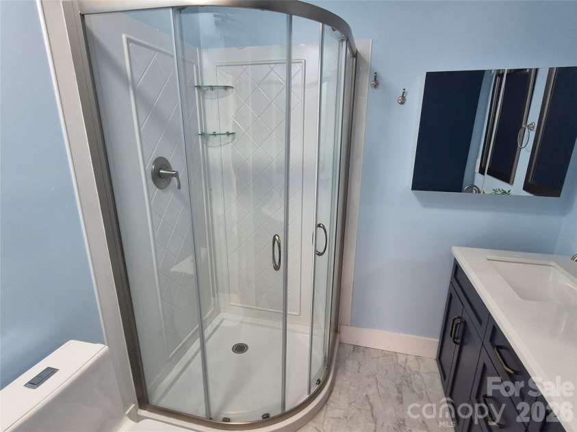 5 Gibson Drive, Maggie Valley, NC 28751.  MLS# CAR4379068, YatesRealty ID 22492. Walk through closet