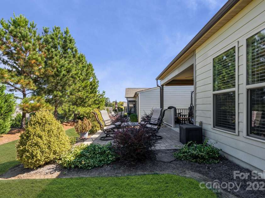 673 Birchway Drive, Fort Mill, SC 29715.  MLS# CAR4313629, YatesRealty ID 22493. Back yard.