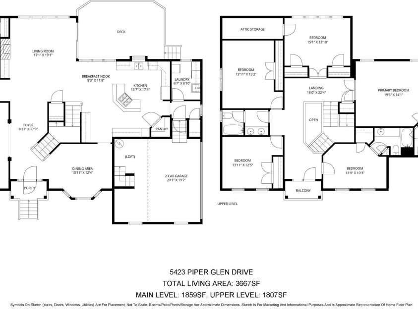 5423 Piper Glen Drive, Charlotte, NC 28277.  MLS# CAR4356760, YatesRealty ID 22496. 