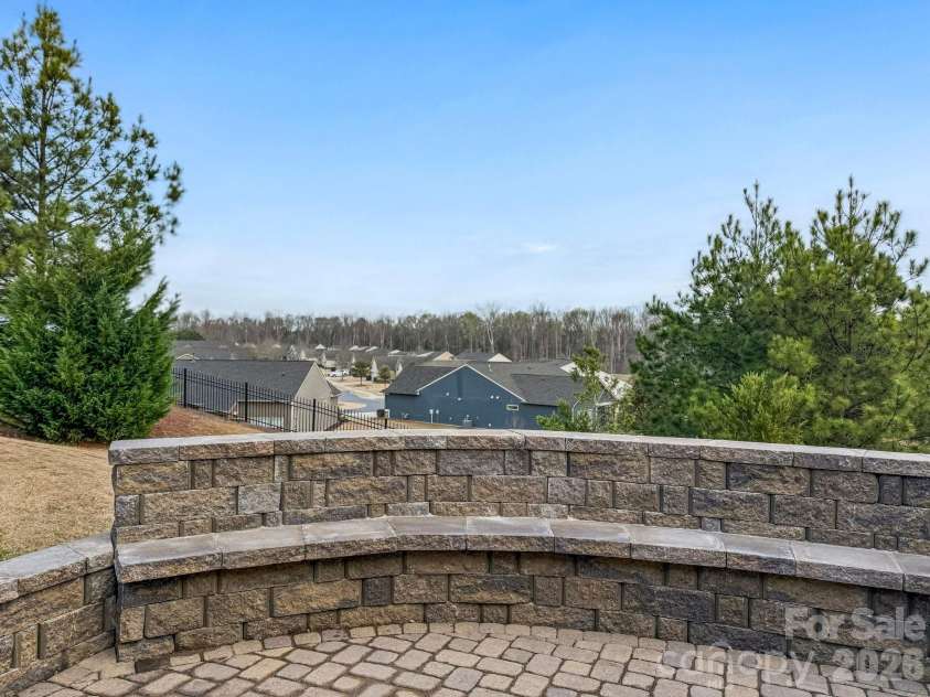 685 Birchway Drive, Fort Mill, SC 29715.  MLS# CAR4356947, YatesRealty ID 22497. View from back patio