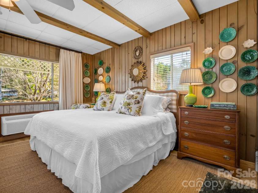 140 Old Mill Road, Flat Rock, NC 28731.  MLS# CAR4373085, YatesRealty ID 22508. Bedroom