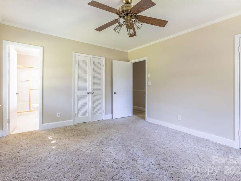 1280 Queensgate Street, Gastonia, NC 28054.  MLS# CAR4272559, YatesRealty ID 22518. Primary bedroom - Note this one has 2 closets