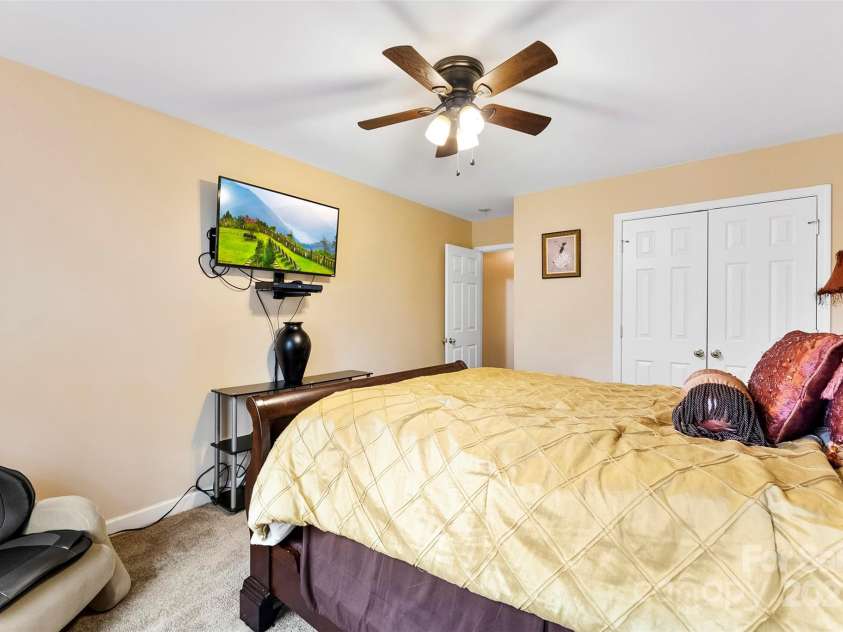 8619 Delamere Lane, Charlotte, NC 28269.  MLS# CAR4241506, YatesRealty ID 22527. Secondary bedroom #1 furnished