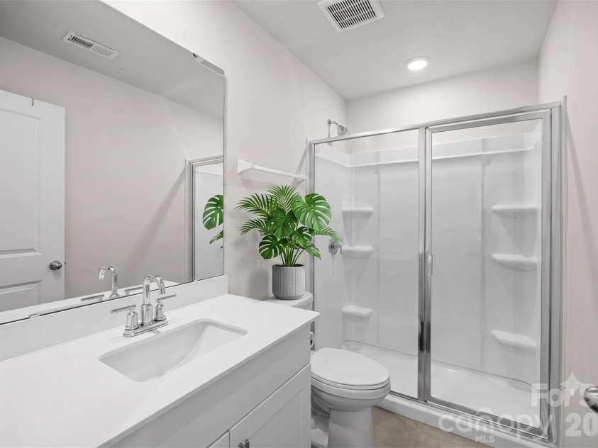 4308 Duplin Drive, Charlotte, NC 28214.  MLS# CAR4397845, YatesRealty ID 22531. 3rd Bathroom - virtually staged