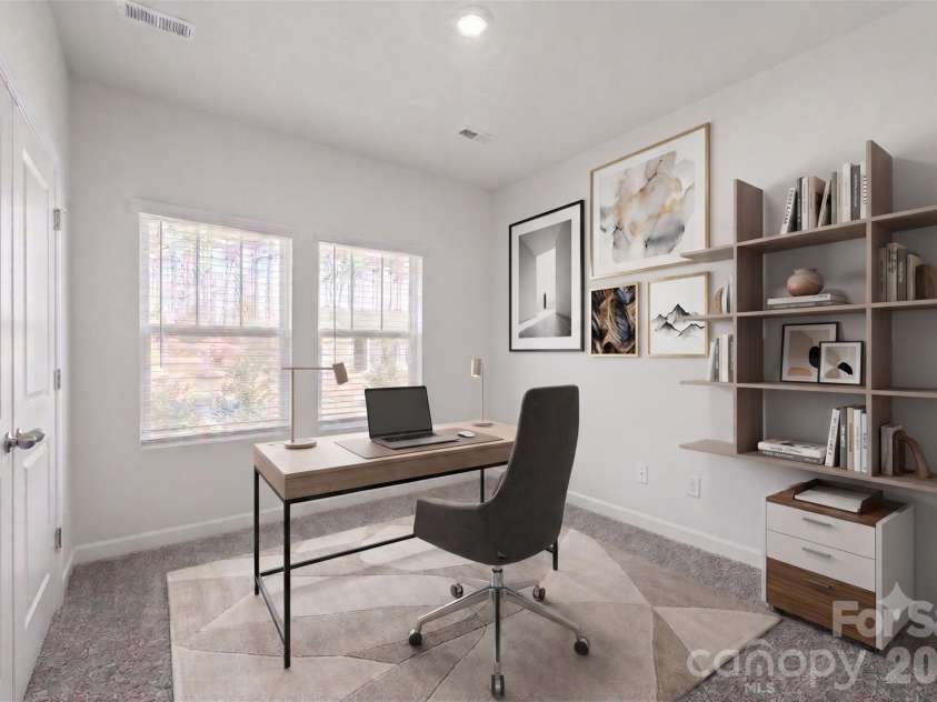 4308 Duplin Drive, Charlotte, NC 28214.  MLS# CAR4397845, YatesRealty ID 22531. Bedroom 2 - virtually staged