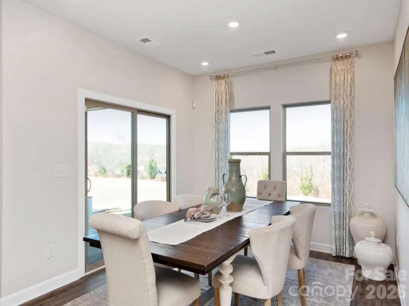 4308 Duplin Drive, Charlotte, NC 28214.  MLS# CAR4397845, YatesRealty ID 22531. Dining - staged